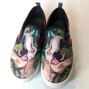 Jurassic World T-Rex Slip-Ons